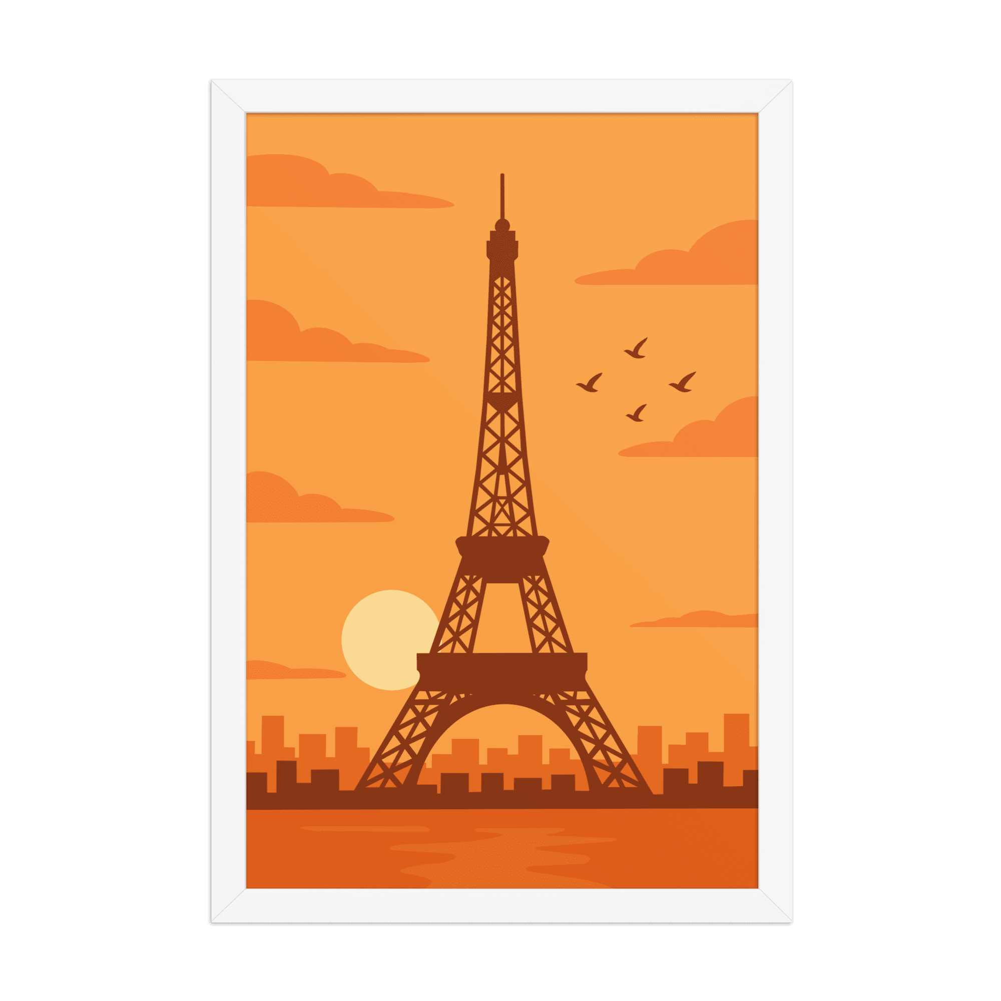 Eiffel Tower, Paris - Framed poster - Image 3