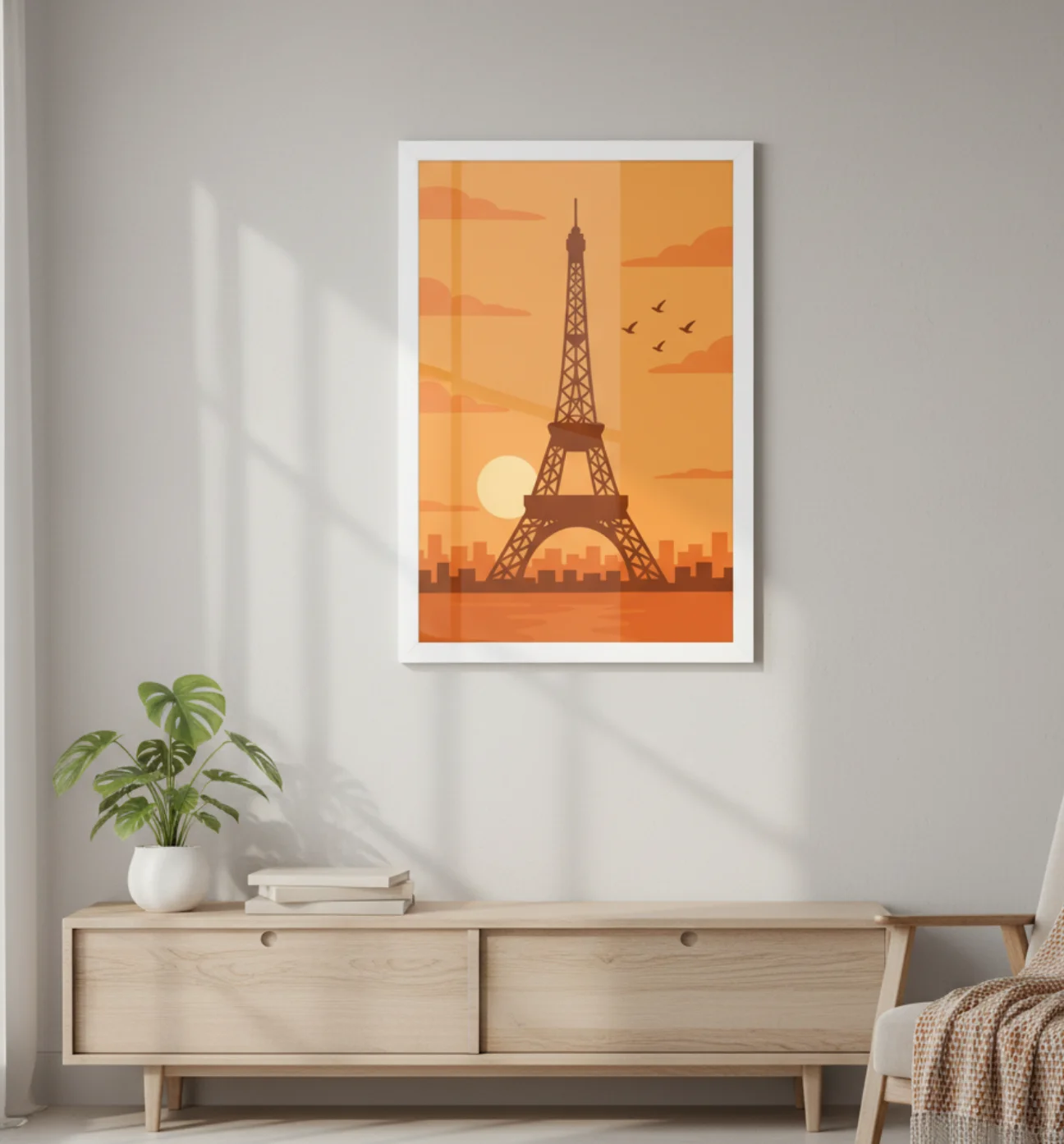 Eiffel Tower, Paris - Framed poster - Image 2