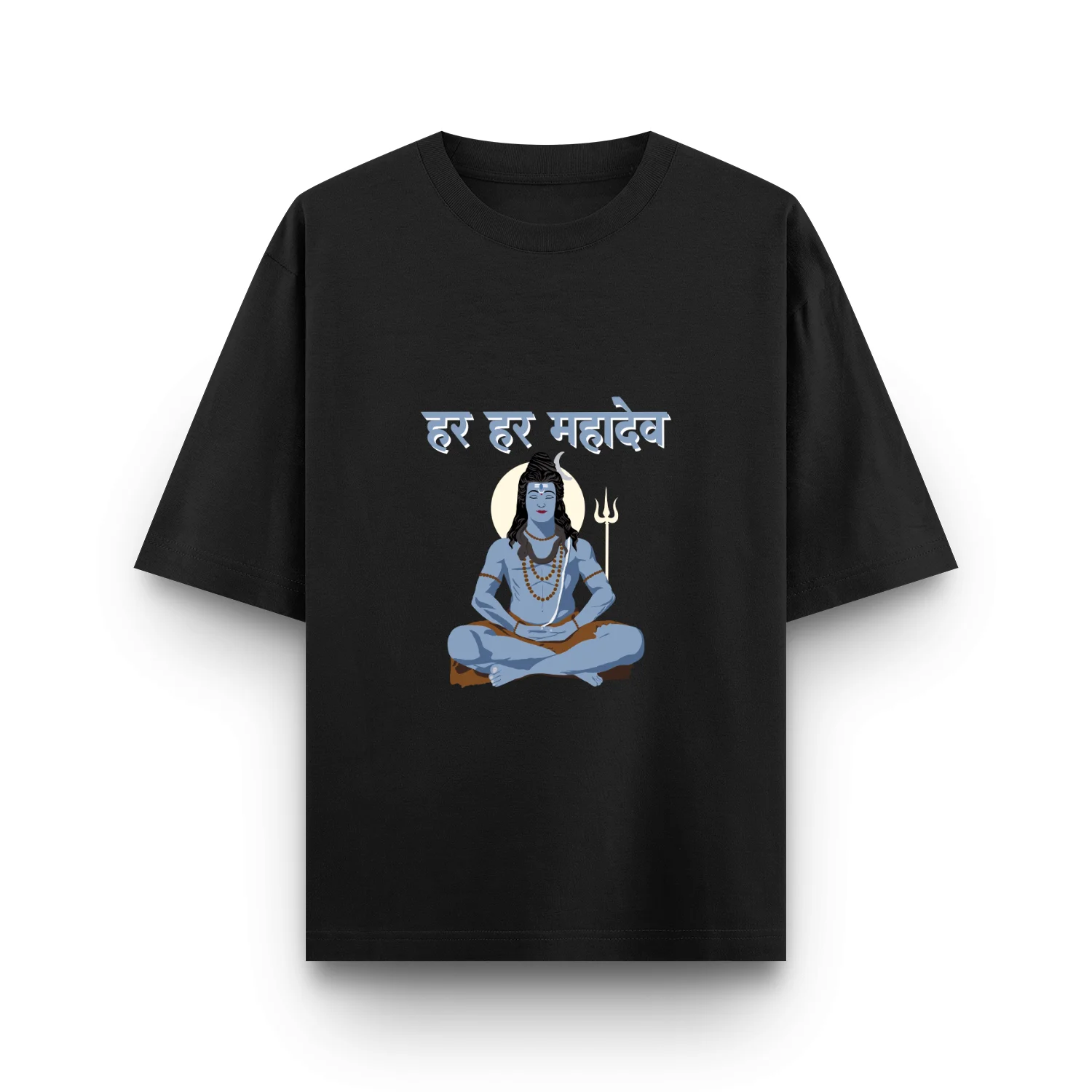 Shiva Unisex Oversized T Shirt - 100% Cotton comfort - Image 3