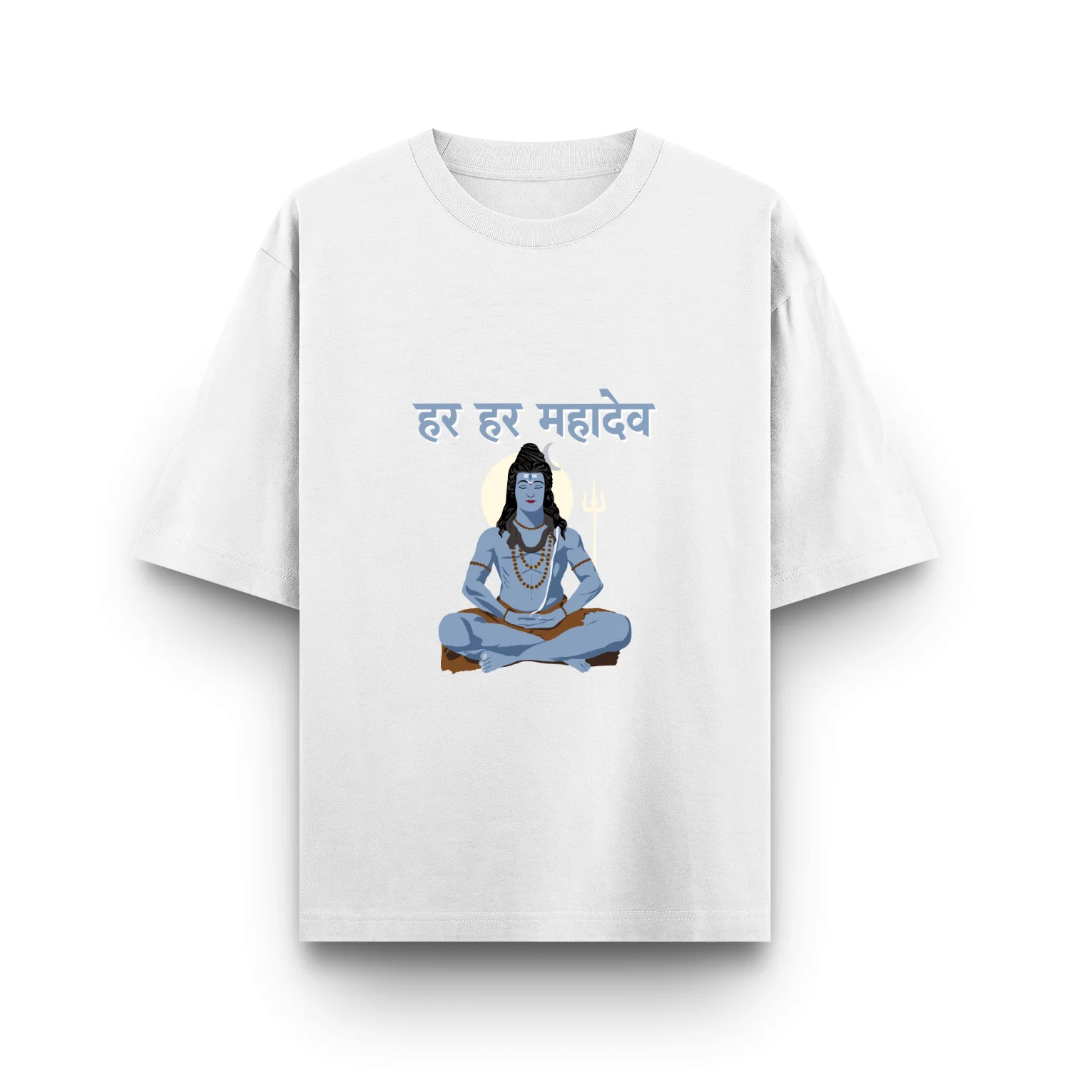 Shiva Unisex Oversized T Shirt - 100% Cotton comfort - Image 2