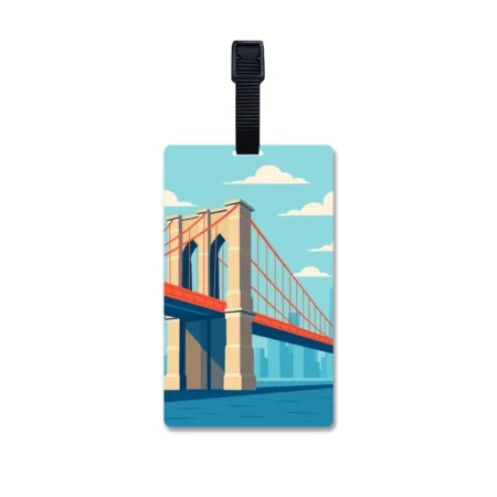 Brooklyn bridge Luggage Tag