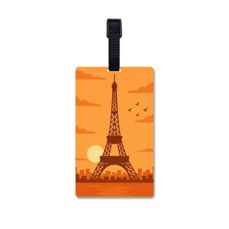 Eiffel Tower, Paris Luggage Tag
