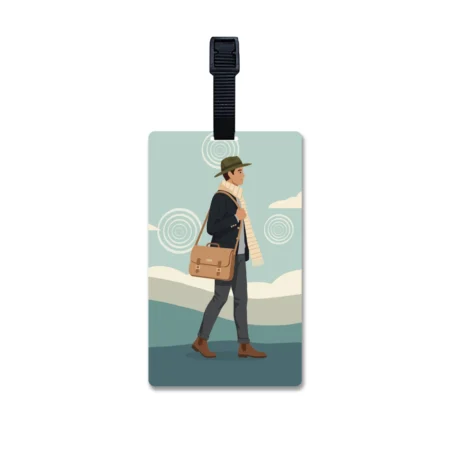 The Distinguished Explorer Luggage Tag