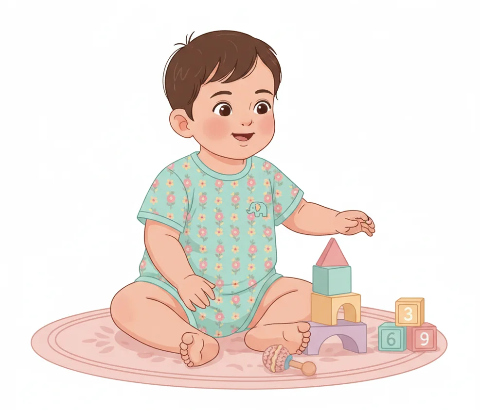 When should babies stop wearing rompers - cotton onesie style baby outfit suitable for Indian weather