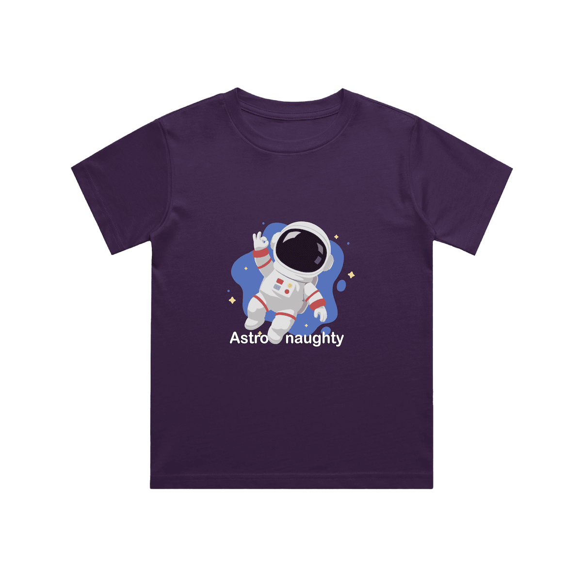 Astro Naughty Kids T-Shirt - Soft cotton Unisex Tee - Image 7