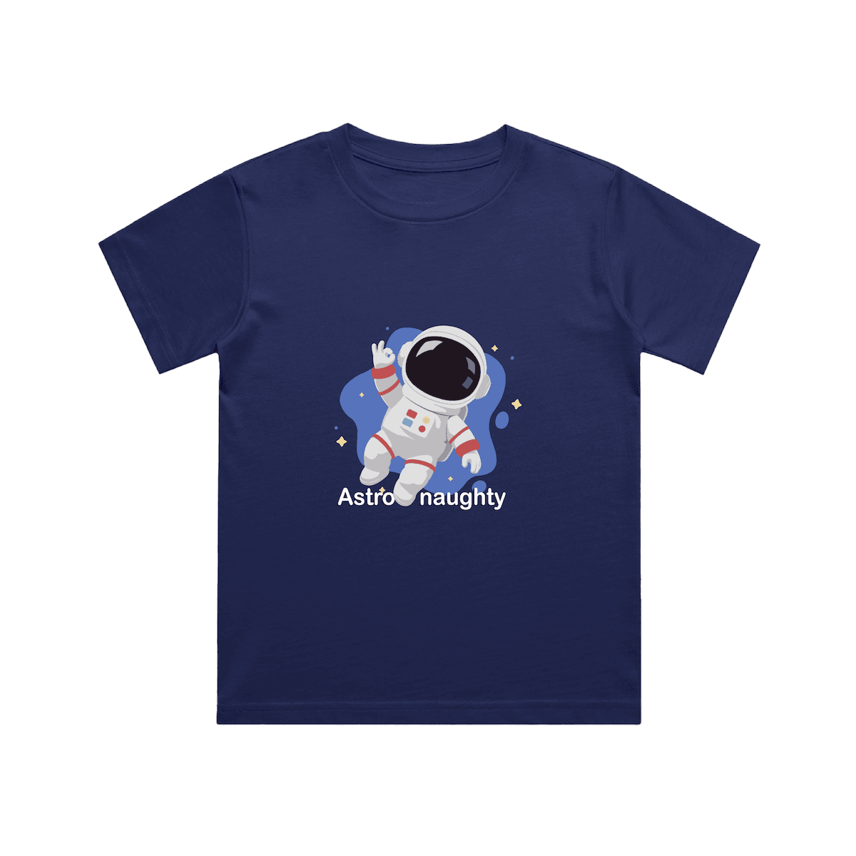 Astro Naughty Kids T-Shirt - Soft cotton Unisex Tee - Image 5