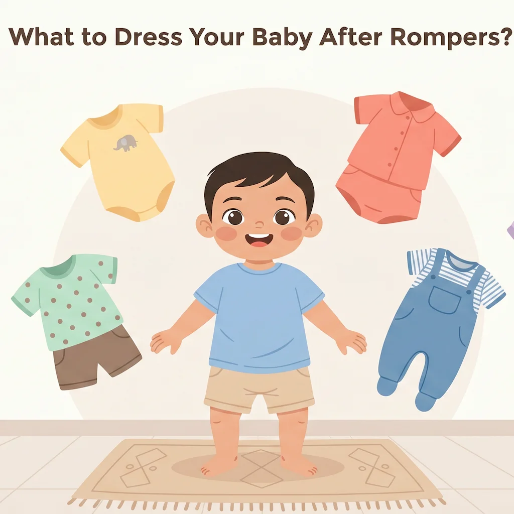 What to dress your baby after rompers